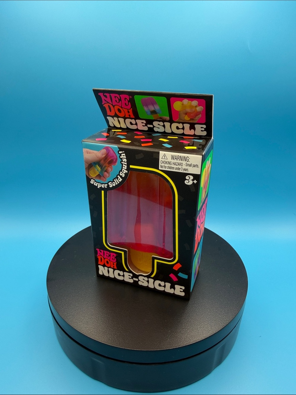 Needoh Nice-Sicle Sensory Toy - Pink and Yellow